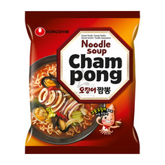 CHAM PONG RAMYUN NOODLES 20 x 124g NONGSHIM