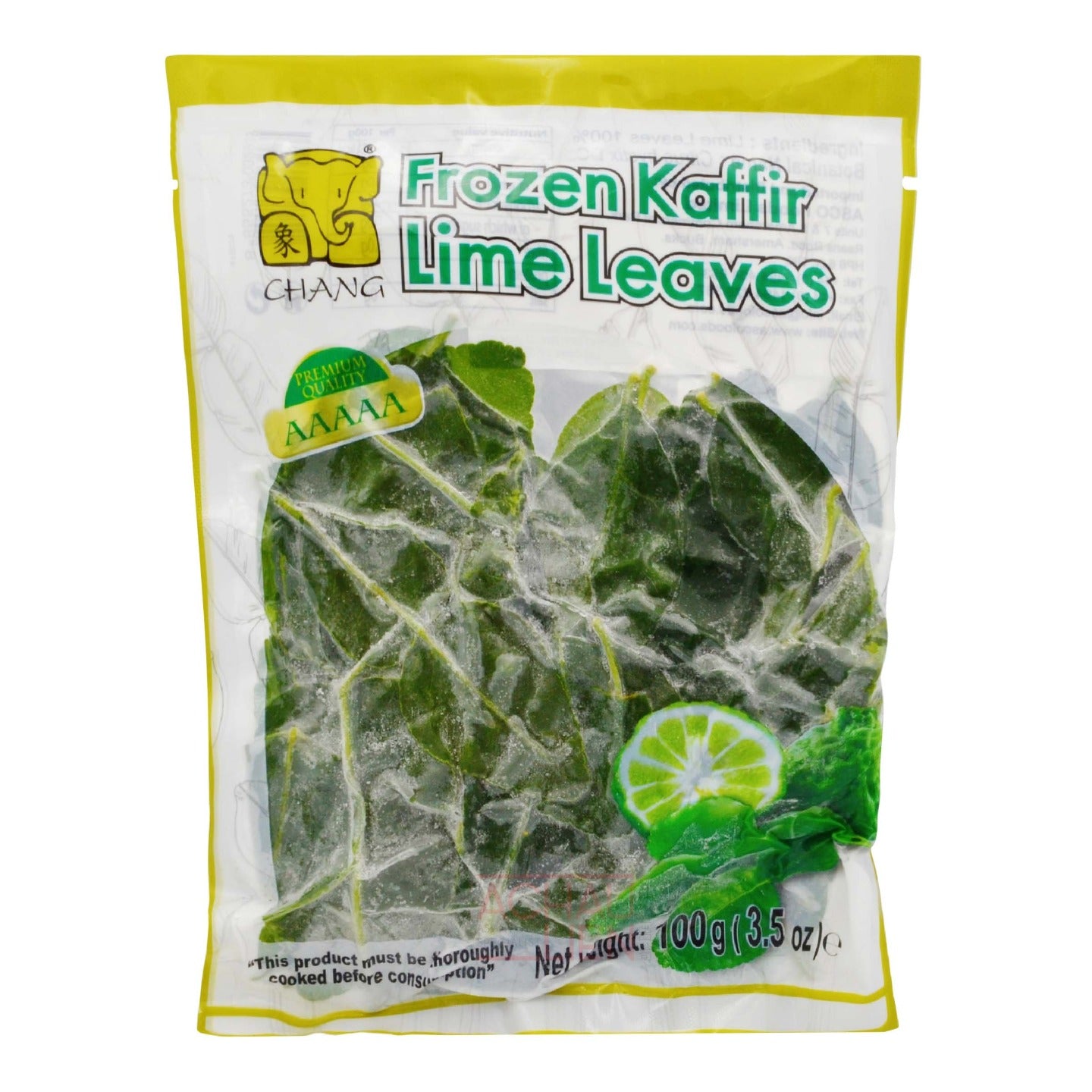 FROZEN LIME LEAVES 24 x 100g CHANG