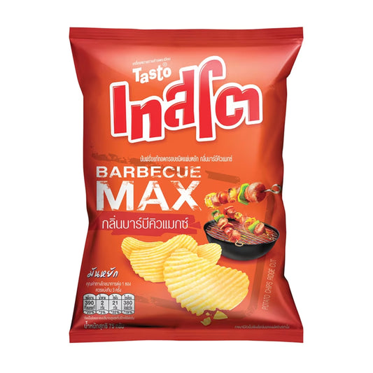 POTATO CHIPS EXTRA BBQ 24 x 69g TASTO