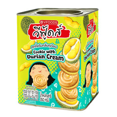 COOKIE WITH DURIAN CREAM 12 x 350g V-FOODS