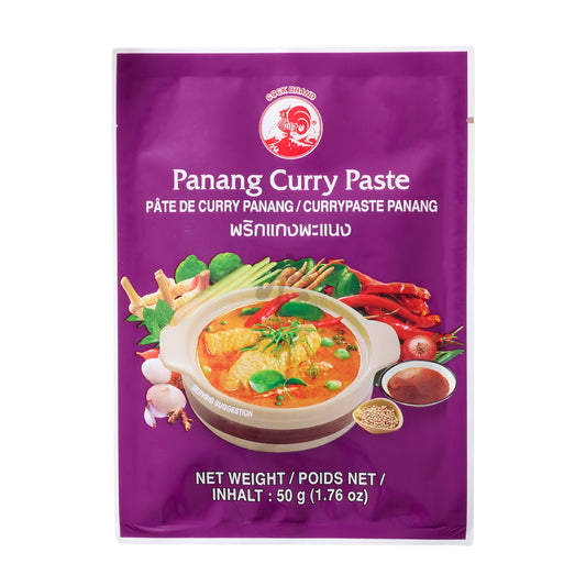 PANANG CURRY PASTE (12PCS X 50G) 4 x 600g COCK BRAND