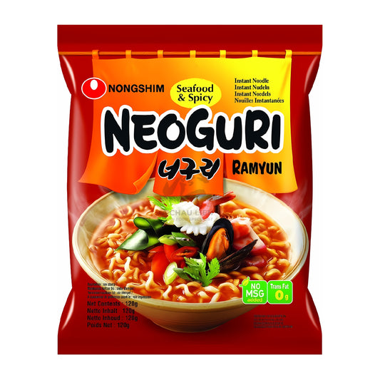 NEOGURI SEAFOOD & SPICY NOODLES 20 x 120g NONGSHIM