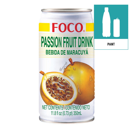 PASSION FRUIT DRINK 24 x 350ml FOCO W/〈PANT〉