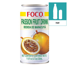 PASSION FRUIT DRINK 24 x 350ml FOCO W/〈PANT〉