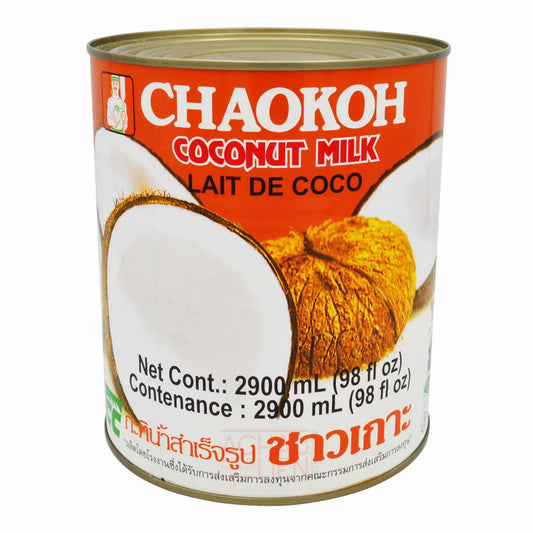 COCONUT MILK 6 x 2.9L CHAOKOH