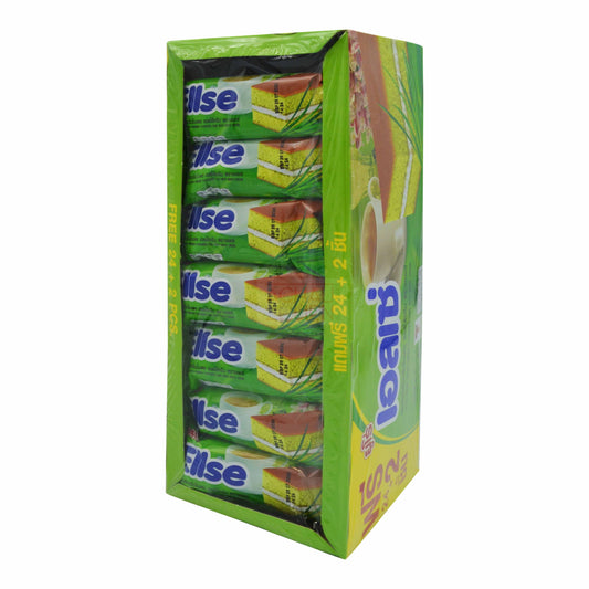 LAYER PANDAN FLAVOURED CAKE WITH WHITE CREAM 12 x 360g ELLSE