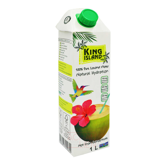 PURE COCONUT WATER 100% 12 x 1L KING ISLAND