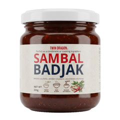 SAMBAL BADJAK 12 x 200g TWIN DRAGON