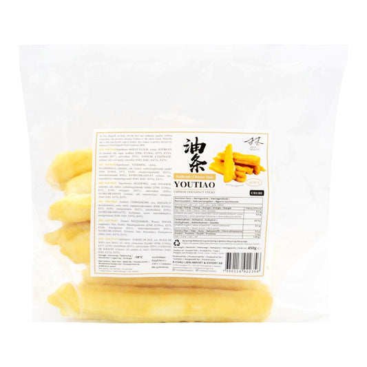 FROZEN YOU TIAO BREAD STICK (10PCS) 12 x 450g TWIN DRAGON