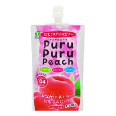 KONJAC JELLY PURU PURU PEACH 72 x 130g YAMAKICHI