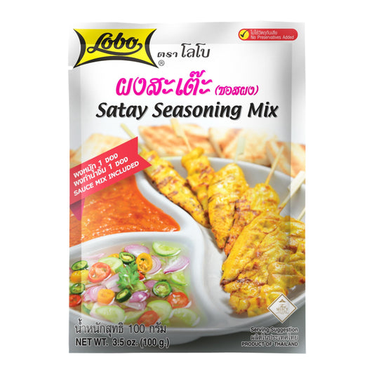 SATAY SEASONING MIX 24 x 100g LOBO