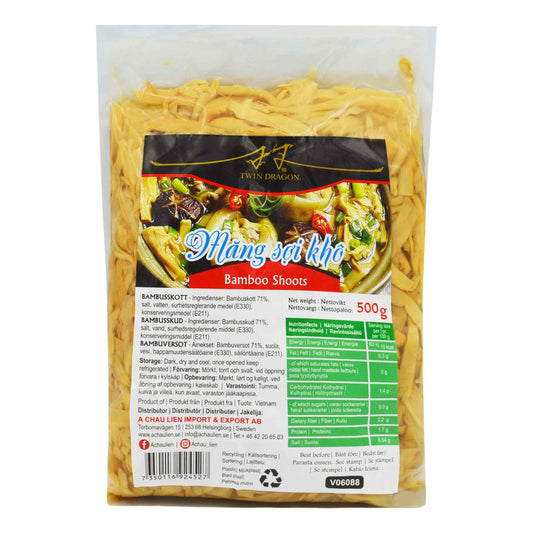 BAMBOO SHOOT MANG SOI KHO 24 x 500g TWIN DRAGON