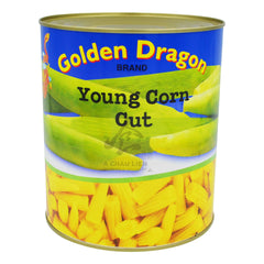 BABY CORN CUT 6 x 2.95kg GOLDEN DRAGON