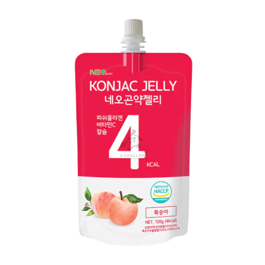 KONJAC JELLY PEACH (10PCS X 150G) 6 x 1.5kg NEO FOOD