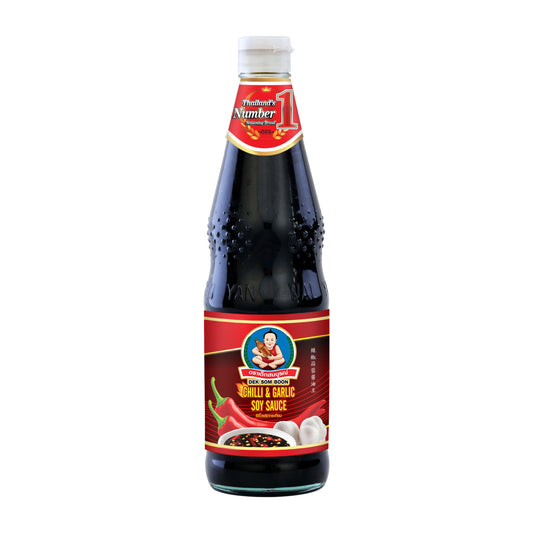 CHILLI & GARLIC SOY SAUCE 12 x 700ml HEALTHY BOY