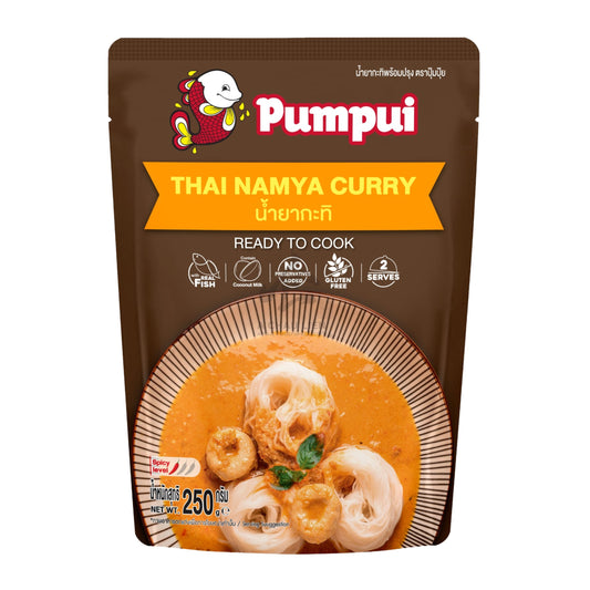 POUR OVER SAUCE THAI NAM YA CURRY (6PCS X 250G) 6 x 1.5kg PUMPUI