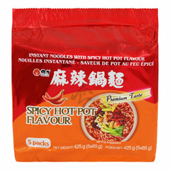 INSTANT NOODLES SPICY HOTPOT (5PCS X 85G) 6 x 425g WEI LIH