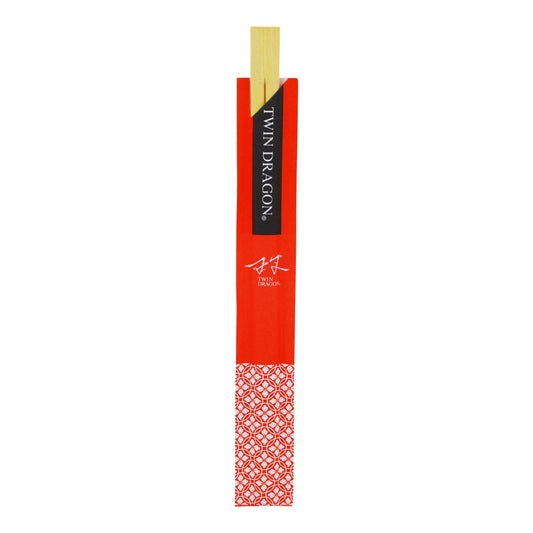 DISPOSABLE BAMBOO CHOPSTICKS 23CM 30 x 100 pairs TWIN DRAGON