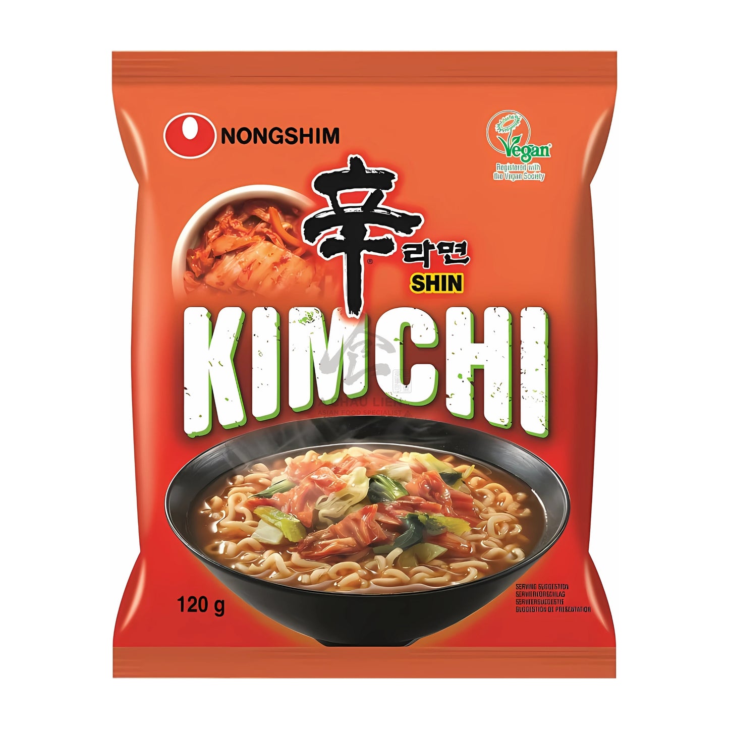 SHIN KIMCHI RAMYUN NOODLES 20 x 120g NONGSHIM