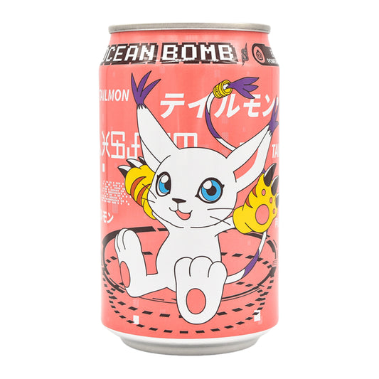 DIGIMON POMEGRANATE SPARKLING WATER 24 x 330ml OCEAN BOMB