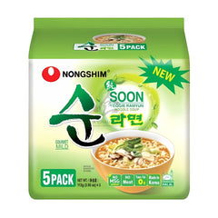SOON VEGGIE RAMYUN (5PCS X 112G) 8 x 560g NONGSHIM