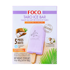 FROZEN TARO ICE BAR (5PCS X 80G) 6 x 400g FOCO
