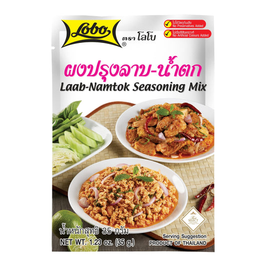LAAB-NAMTOK SEASONING MIX 48 x 30g LOBO