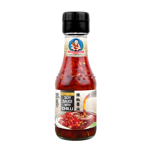 SOY SAUCE WITH CHILLI 12 x 125ml HEALTHY BOY