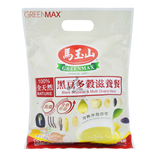 BLACK SOYBEAN & MUTLI GRAINS MEAL (30G X 12PCS) 12 x 360g GREENMAX