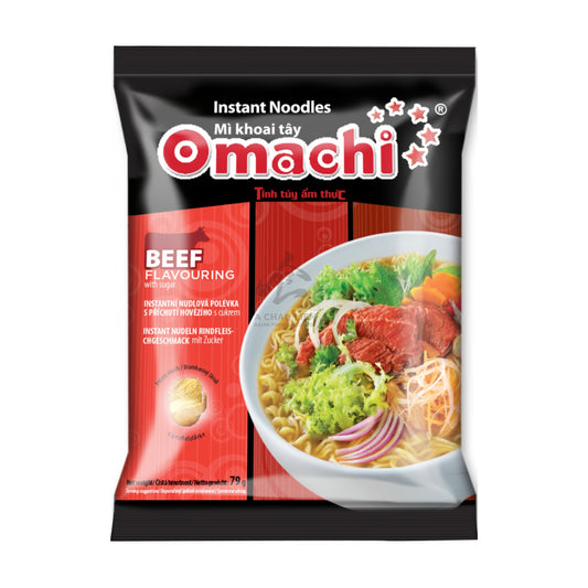 OMACHI INSTANT NOODLE BEEF 30 x 79g MASAN