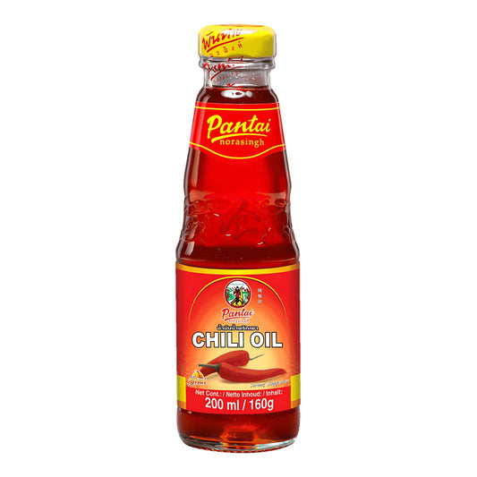 CHILI OIL 12 x 200ml PANTAINORASINGH