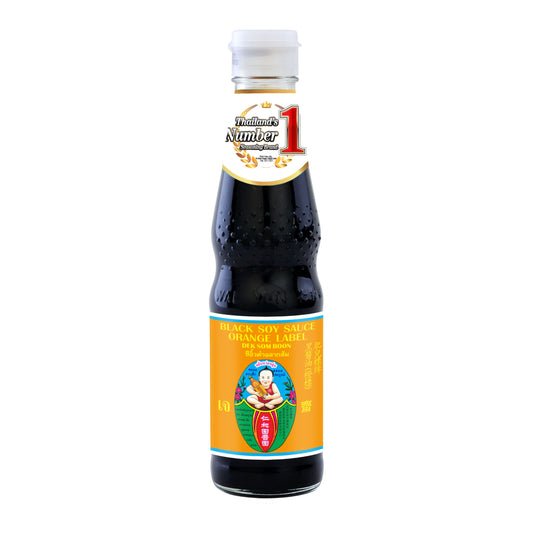 BLACK SOY SAUCE ORANGE LABEL 12 x 300ml HEALTHY BOY