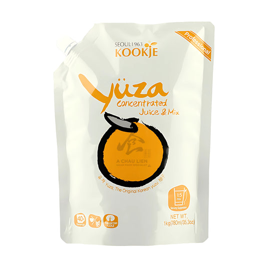 YUZU SYRUP CONCENTRATED JUICE & MIX 10 x 780ml KOOKJE