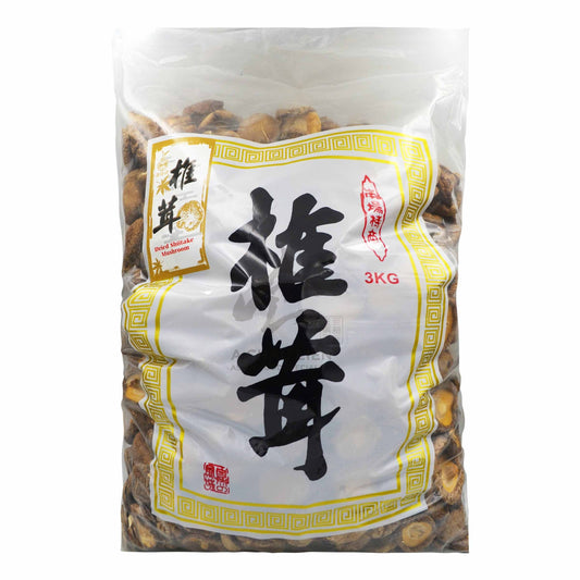 DRIED MUSHROOM WHOLE 4CM NO STEM 4 x 3kg EAGLOBE