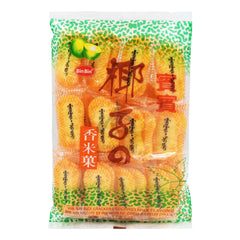 RICE CRACKERS COCONUT MILK FLAVOR 20 x 150g BIN BIN