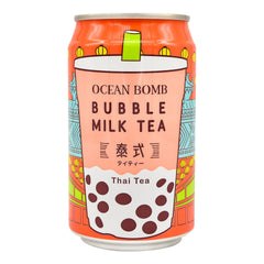 THAI BUBBLE MILK TEA 12 x 315ml OCEAN BOMB