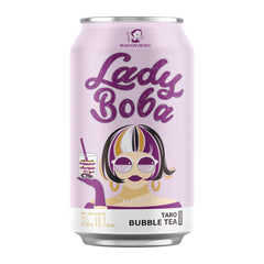 LADY BOBA TARO BUBBLE TEA DRINK 24 x 315ml HONG DA MA