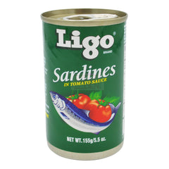 SARDINES IN TOMATO SAUCE 100 x 155g LIGO