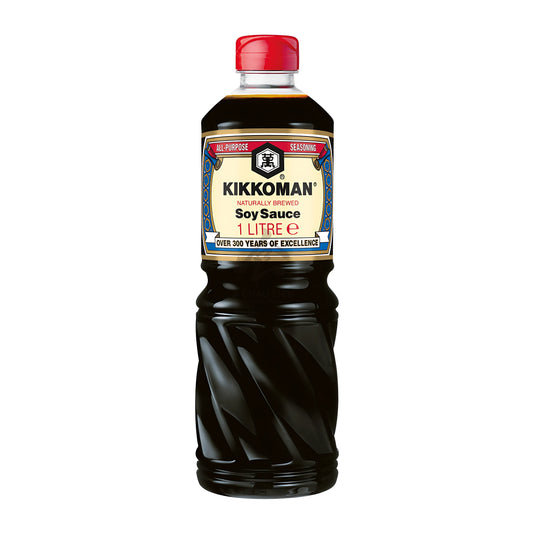 NATURALLY BREWED SOY SAUCE PET 6 x 1L KIKKOMAN