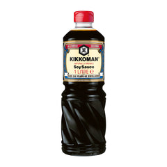NATURALLY BREWED SOY SAUCE PET 6 x 1L KIKKOMAN