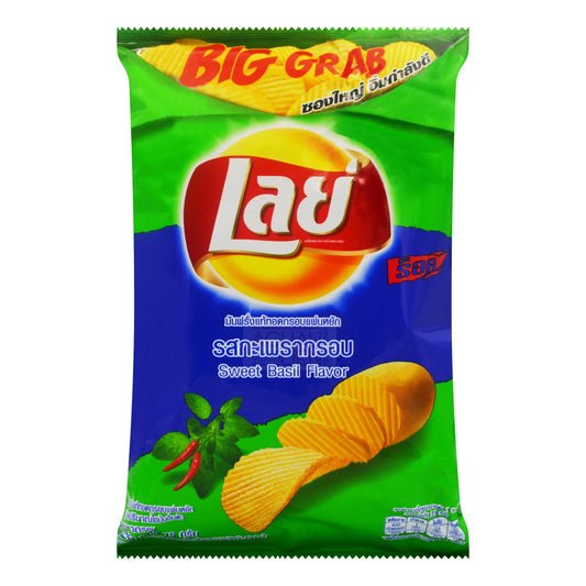 POTATO CHIPS SWEET BASIL 24 x 75g LAY'S