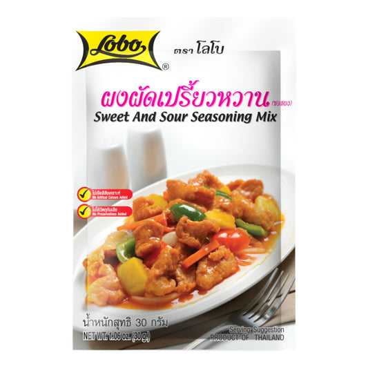 SWEET & SOUR SEASONING MIX 48 x 30g LOBO