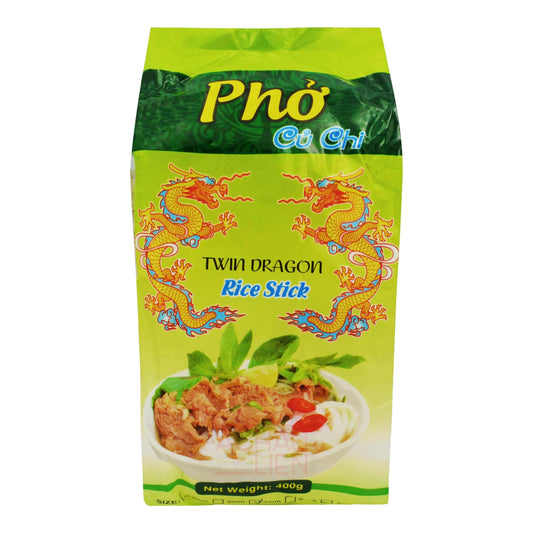 RICE VERMICELLI 4 MM 30 x 400g TWIN DRAGON