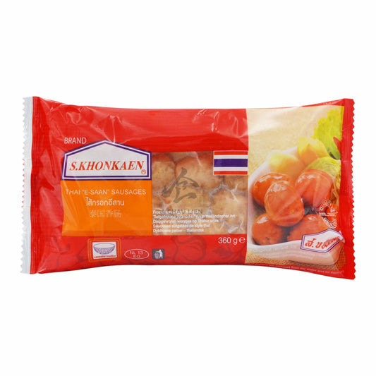 FROZEN THAI E-SAAN SAUSAGE 12 x 360g S.KHONKAEN