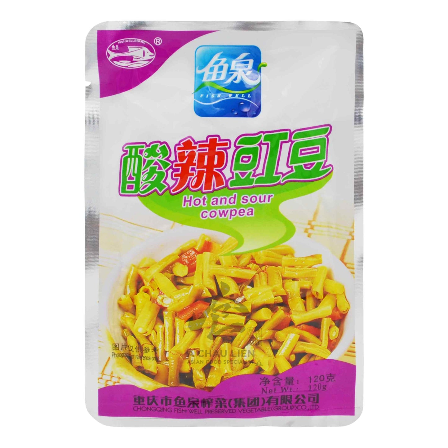 HOT AND SOUR COWPEA 80 x 120g FISHWELL