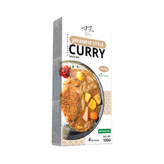 JAPANESE STYLE KATSU CURRY SAUCE BLOCK (10PCS X 100G) 4 x 1kg TWIN DRAGON