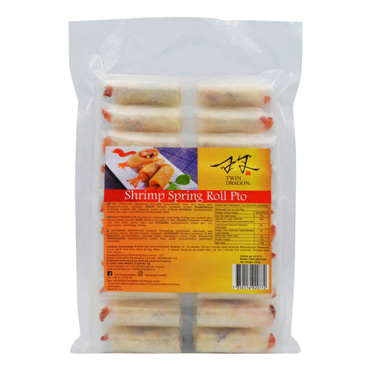 FROZEN SHRIMP SPRINGROLL PTO 20 x 500g TWIN DRAGON