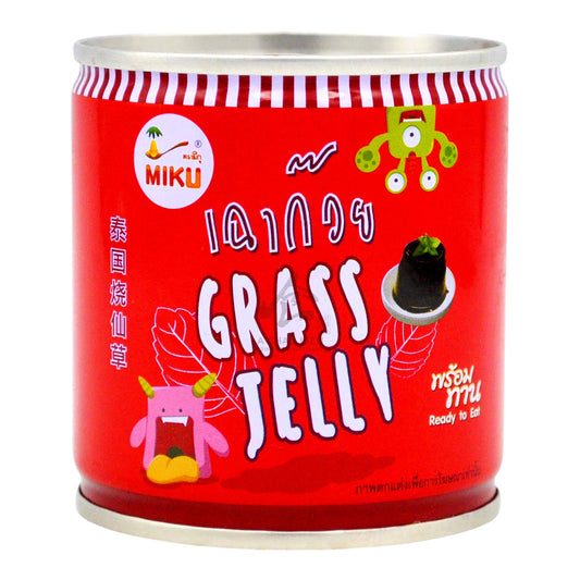 READY TO EAT GRASS JELLY 24 x 185g MIKU