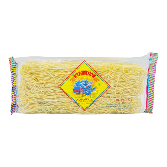 MIE KIM LING PANJANG HALUS NOODLES 20 x 200g MIE TELUR