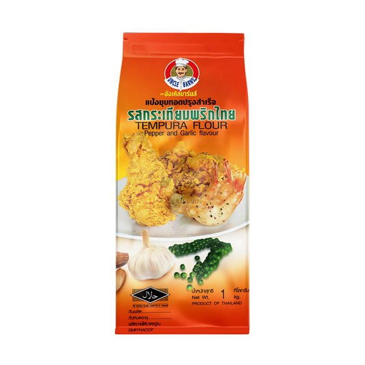 TEMPURA FLOUR GARLIC & PEPPER 10 x 1kg UNCLE BARNS